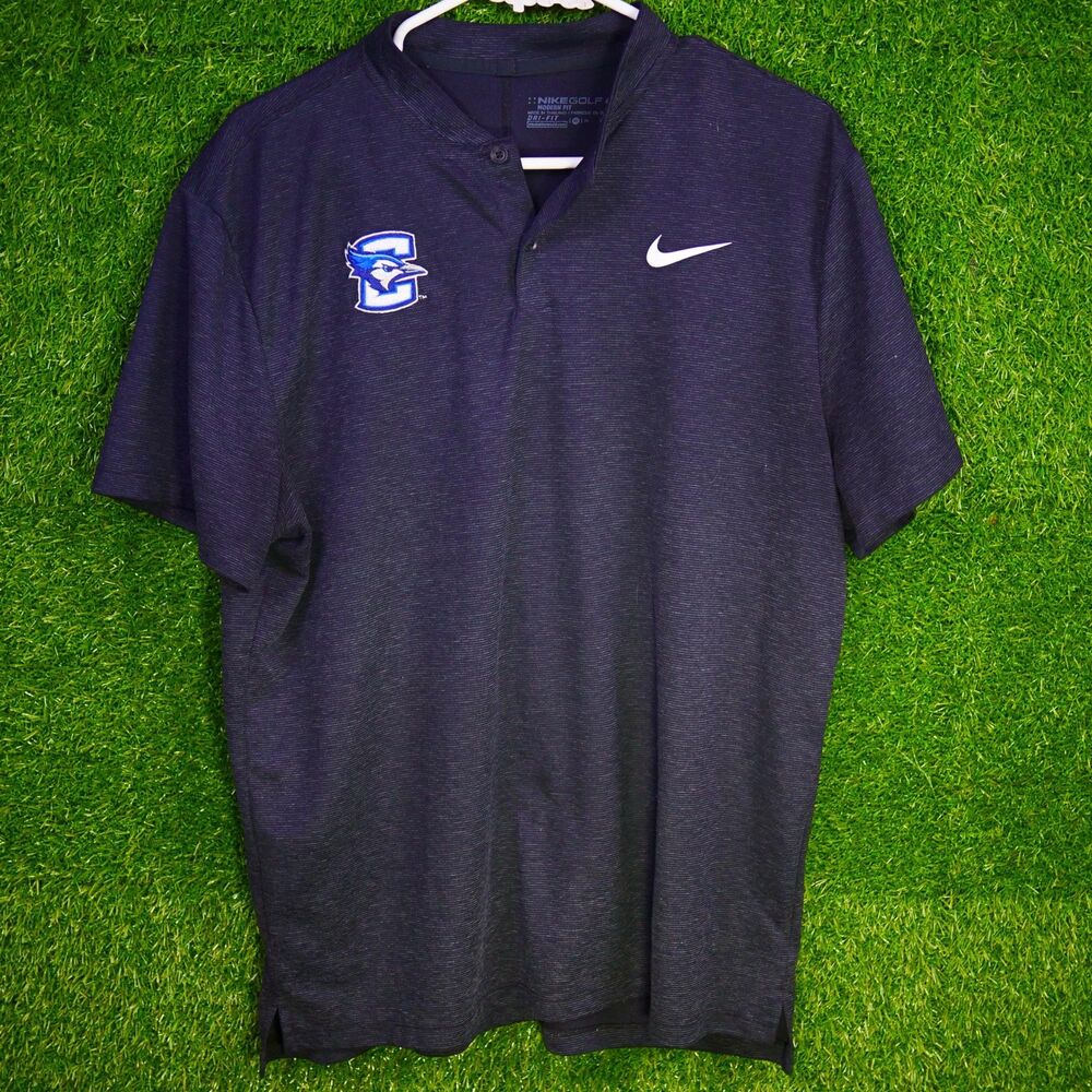 Nike Golf Henley Short Sleeve Creighton Blue Jays Shirt - Men's Size XL